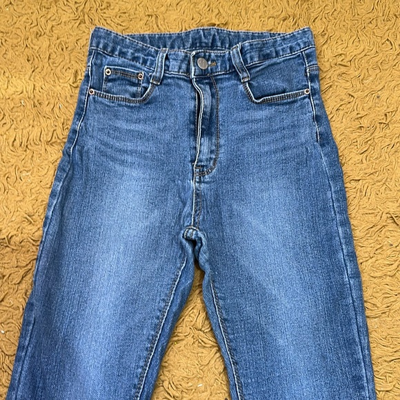 High Rise Blue Jeans - Picture 3 of 5